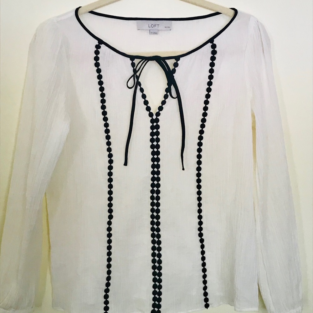 LOFT dressy blouse